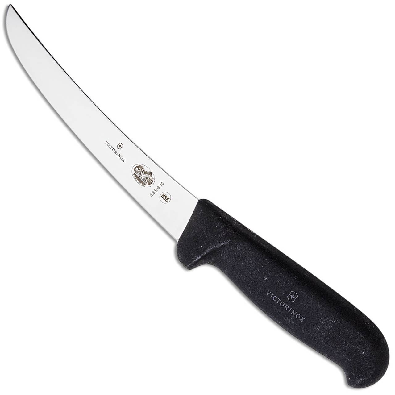 Victorinox Fibrox за обезкостяване, извито острие 15см