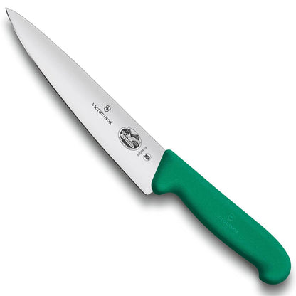 Victorinox Chef's Fibrox нож на готвача (зелен) 19см