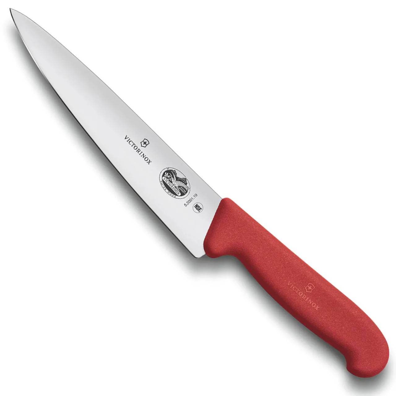 Victorinox Chef's Fibrox нож на готвача (червен) 19см