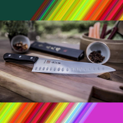 MAC Gyuto нож с алвеоли Chef Series 25см (TH-100)