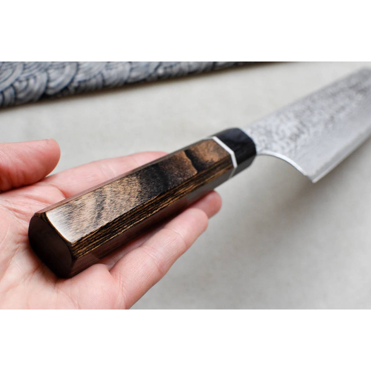 Suncraft Bunka Black Damascus Exclusive 20см