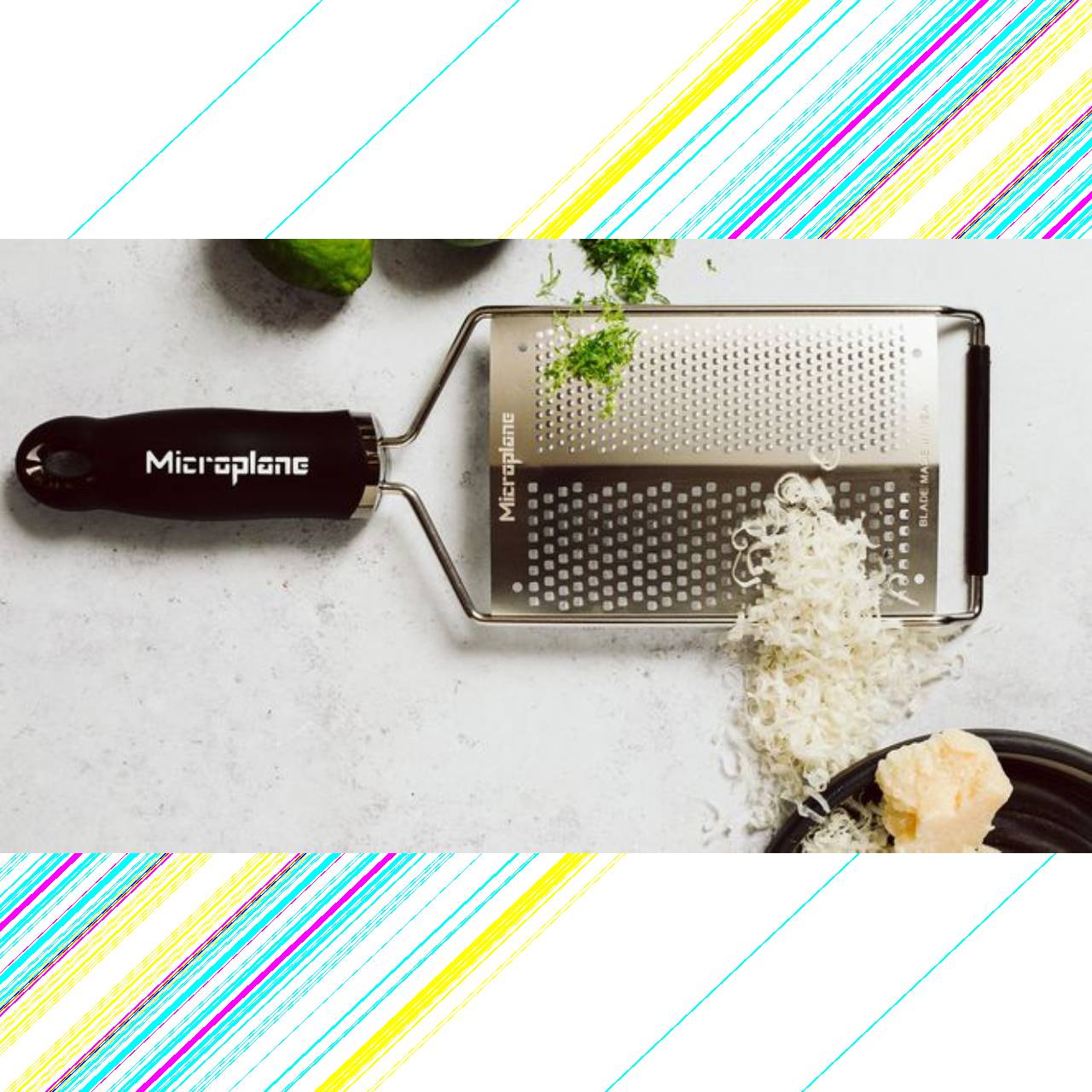 Microplane Dual Grater, Двулицево Ренде (фино, едро)