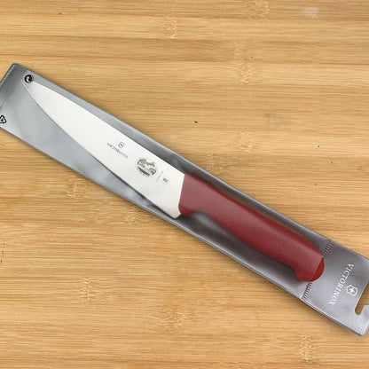 Victorinox Chef's Fibrox нож на готвача (червен) 19см