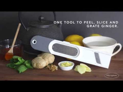 Microplane 3-in-1 Ginger Tool, 3 в 1 Уред за Джинджифил