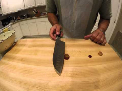 MAC Santoku Professional Mighty Series с алвеоли 17см (MSK-65)